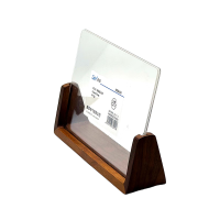 秦泰(Cqint) QTDLB 203mm*254mm 亚克力+实木 展示铭牌 (计价单位:个) 透明色