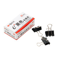 晨光(M&G) ABS92729 25mm 12只/盒 长尾夹 (计价单位:盒) 黑色