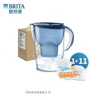 碧然德环保版M+LEP11 过滤净水器 海洋系列 3.5L蓝 去水垢专家版滤芯11枚 环保加固包装 台 净水器