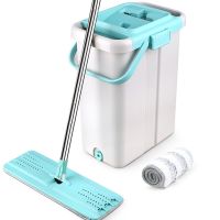 美丽雅(MARYYA) HC067950 大号一刷净免手洗懒人地拖家用干湿两用38cm共2拖布 套 拖把