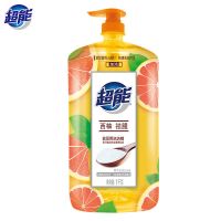 超能(CHAONENG) (西柚祛腥) 1kg离子去油洗洁精 瓶 洗洁精