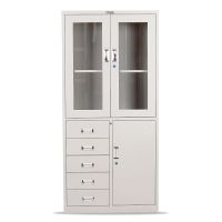 钱柜(PARTYWORLD) 4717599 1800*850*390mm 厚0.6mm 偏五斗文件柜 台 文件柜