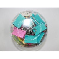 益而高(EAGLE) TY143-CP 长尾夹 41mm 筒装 彩色 每筒24个 筒 长尾夹