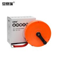 安赛瑞13876 禁止通行 5cm*50m 锦纶材质 加厚款 盒装警示 红白 隔离带 (卷) 卷 警示带