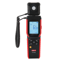 优利德 UT382A 测量范围广,从0到最大400,000Ix,探头一体式、分体式和可旋转式设计, 照度计