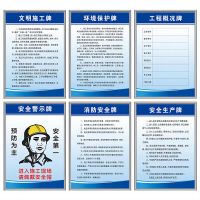 帕赛尔(PASSELL) 铝板反光膜 危险源告知牌 1000*800 块 警示标识牌