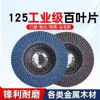 匹牧 Φ125×22mm 煅烧刚玉 80#粒度 片 百页碟