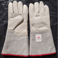 匹牧 防冻耐低温 牛皮+新雪丽棉 36cm 副 防寒手套