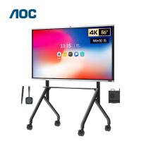 AOC 86T14MC+OPS+投屏器+智能笔+推车 86寸 会议平板 1 套/套(计价单位:套) 黑色