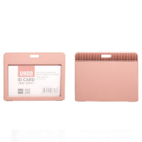 优和(UHOO) 6623 横式 98*78mm 工作牌 12 个/盒(计价单位:盒) 豆粉色