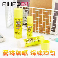 爱好 69402 材质:PVP 重量:23g 无甲醛 12支/盒 高粘度固体胶 12.00 个/盒 (盒) 黄色