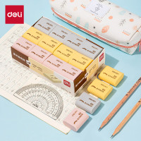 得力(deli) 7542 橡皮 1.00 个/块 (计价单位:块) 红绿黄灰