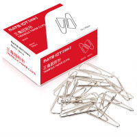 欧标(MATE-1ST) B2593 28mm 100枚/盒 三角形 回形针 (计价单位:盒) 银色