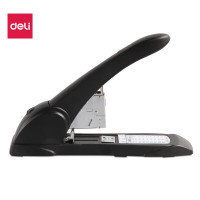 得力(deli) 0395 钉纸厚度210页 省力重型 订书机 (个) 黑色