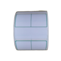 彩标 CB40-35-300 40mm*35mm 300张/盒 标签胶贴 (盒) 白色