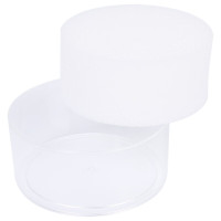 晨光(M&amp;G) ASC99301 75mm 圆形 透明 海绵缸 (个) 白色