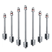 伊莱科(ELECALL)316耐高温液位传感器不锈钢小浮球开关水塔自动上水水位控制器 1.5KW单相双浮球控制箱