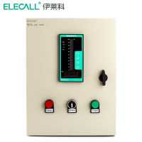 伊莱科(ELECALL)水塔水井水泵自动液位水位光柱表控制箱单相三相智能光柱显示表 单相+2KW(EDF-1302G)
