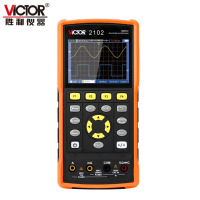 胜利仪器(VICTOR)手持示波器便携式 双通道彩屏示波表200M万用表 VC2202