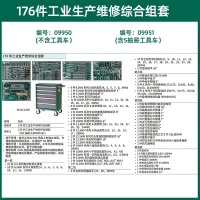 世达(SATA)9951工具车套装 09951/176件工业生产维修综合组