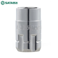 世达20MM穿透式六角套筒头10-19mm公英制内六角套头汽修机修套管 19026/15MM