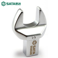 世达(SATA)扭力扳手开口头 接口插头可换头力矩扭矩扳手叉口头 96657K