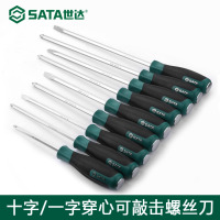 世达61608 T系列一字形穿心螺丝批8x250MM