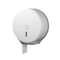 匹牧 卫生间大卷纸巾盒 壁挂式塑料大盘纸巾架 免打孔款 1个(颜色备注)