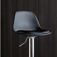 佳造 高脚凳 黑色面圆盘款 可升降高度62-77cm 矮款+电镀配件 1个