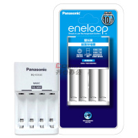 松下(Panasonic) BQ-CC51C 标准 可充5号7号 镍氢锂电池多功能充电器 (计价单位:个) 白色