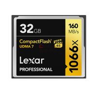 雷克沙(Lexar) LCF32GCRBAP1066 32G 读速160MB/s CF卡 存储卡 (计价单位:个)