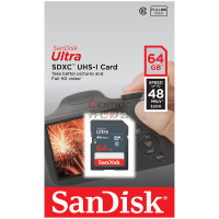 闪迪(SanDisk) SDSDUNB-064G-ZN3IN 64G 存储卡 (计价单位:个) 黑色