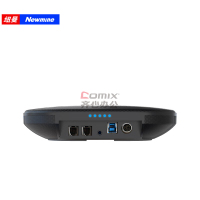 纽曼(Newmine) NM-M05W 5.8G无线连接/免驱USB连接 适合50㎡会议室 全向麦克风 台 黑色