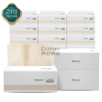 无染(wuro) WR021 天然抑菌竹纤维纸 3层100抽 面巾纸抽纸 24.00 包/箱 (计价单位:箱)