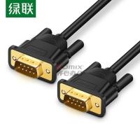 绿联 20153 1.5m RS232直连9针串口线 延长线 (计价单位:根) 黑色