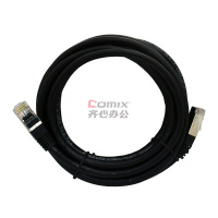 酷比客(L-CUBIC) LCLN6RRECSBK-12M 12M 六类单层屏蔽网线 12 米/根 (单位:根) 黑色