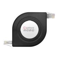 酷比客(L-CUBIC) LCCPLA-MS20BK 2M 六类伸缩网线 2.00 米/根 (计价单位:根) 黑色