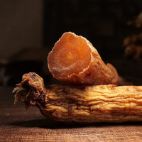 长白山人参 全须红参亚克力盒300g/盒(20-25)