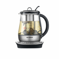 北鼎 养生壶 K131 304不锈钢 壶体玻璃 容量1.5L 额定功率1200W 养生热水壶 台 黑色_