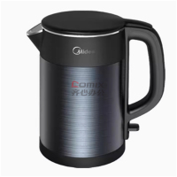 美的(Midea) MK-HJ1511A 1.5L 双层防烫 304不锈钢 电热水壶 (计价单位:台) 黑色_