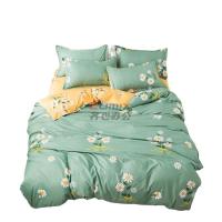 三极户外TP2855 1.5*2.1m床单被罩枕套棉花被芯棉花褥子芯枕芯单人精梳棉40纱织精梳棉 套 蓝白格_