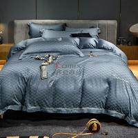 伊伊爱 TJ0ZYJ2201540 /200*230cm 莱赛尔80S四件套 (计价单位:套) 深蓝_