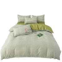 安居先森 C1058三件套 亲肤植物棉印花单人床三件套活性印染 (计价单位:套) 绿色_