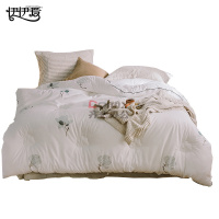 伊伊爱 Z01900016 全棉斜纹棉花冬被 秋冬保暖被 8斤 220*240cm 棉被 (计价单位:件) 樱桃雷尼_