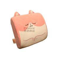 伊伊爱 ZX0YZ02200116 /35*30cm卡通表情猫系列卡通腰靠 靠垫 (计价单位:件) 粉色_