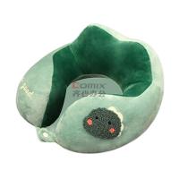 伊伊爱 ZX0YZ02200124 /30*30cm记忆棉双驼峰U型枕 小恐龙 靠枕 (计价单位:件) 绿色_