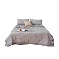 伊伊爱 BZ0LFS2201018 /200*230cm 全棉条纹大豆夏凉被 (计价单位:件) 细条纹-灰_