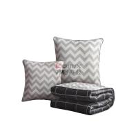 伊伊爱 ZX0NH02200131 /40*40cm展开105*150cm 棉麻水洗绒抱枕被 (计价单位:件) 汶黛_