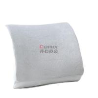 伊伊爱 ZX0XD02200111 /32*30cm纯色短毛绒腰靠垫 靠垫 (计价单位:件) 浅灰_