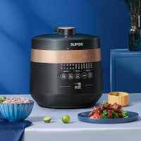 苏泊尔(SUPOR) 50YC9082 5L大屏触控 深汤双胆全自动 电饭煲 1.00 台/个 个 黑色_